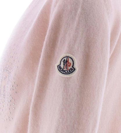 Moncler Bluse - Wolle - Dusty Rose m. Silber