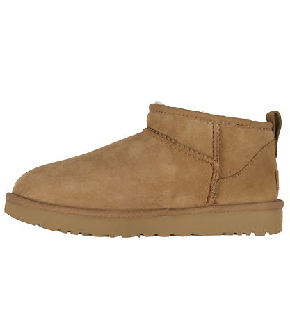 UGG Linned Boots - W Classic+ Ultra Mini - Chestnut