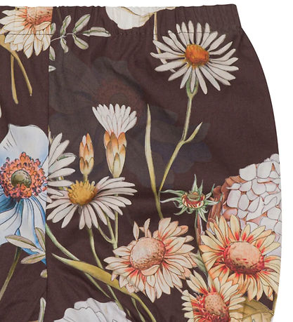 Christina Rohde Bloomers - Brown w. Flowers
