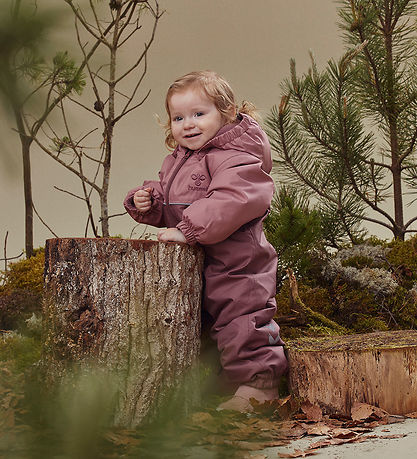 Hummel Snowsuit - hmlSnoppy Tex - Rose Brown
