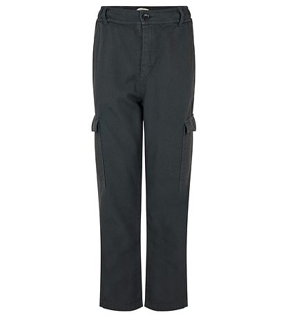 Mads Nørgaard Trousers - Dyed Canvas - Asphalt