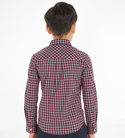 Tommy Hilfiger Hemd - Prüfen - Deep Indigo/Multi