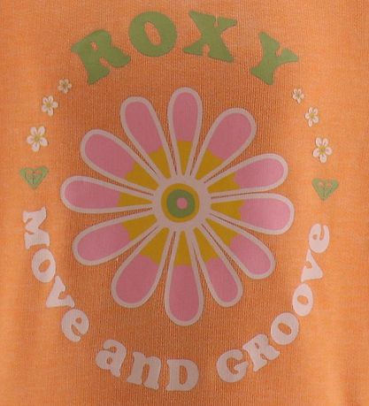 Roxy Sweatshirt - Music Duck Me - Orange Melange
