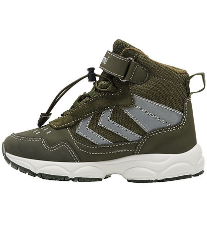 Hummel Vinterkängor - Zap-vandring Jr - Tex - Olive Natt