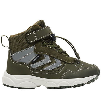 Hummel Vinterkängor - Zap-vandring Jr - Tex - Olive Natt