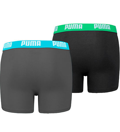 Puma Boxershorts - 2-pack - Bl/Grn