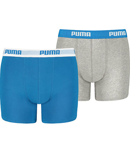 Puma Boxers 2 Pack Blue Grey Fast Shipping KW AU