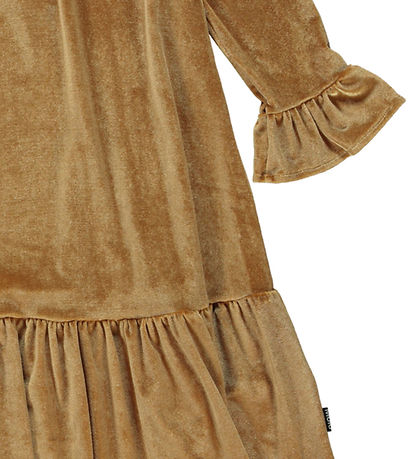 Molo Klänning - Velour - Cilly - Rosie Sand