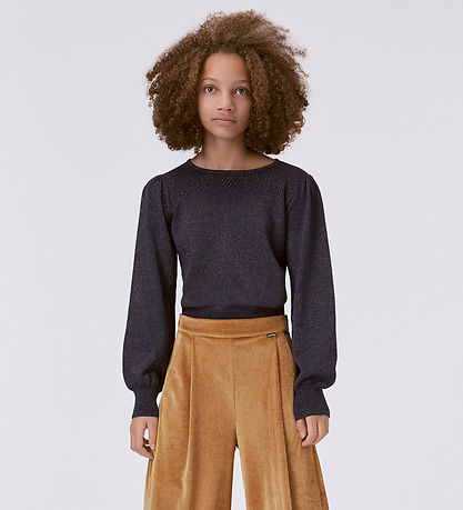 Molo Blouse - Knitted - Scenery - Navy Sky