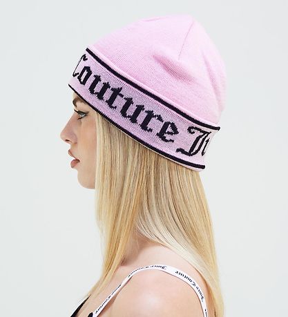 Juicy Couture Beanie - Wool/Acrylic - Ingrid - Cherry Blossom