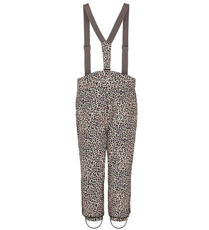 MarMar Ski Pants w. Suspenders - Orla - Leopard