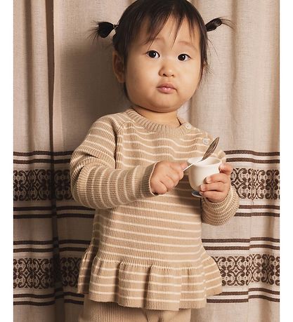 Flss Blouse - Knitted - Rib - Fly - Sand