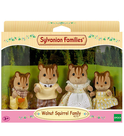 Sylvanian Families - Walnuss-Eichhörnchenfamilie - 4172
