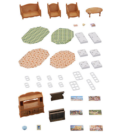 Sylvanian Families - Bequemes Wohnzimmer-Set - 5339