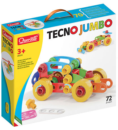 Quercetti Skip - Byggðu sjálfur - Techno Jumbo - 72 Partar - 061