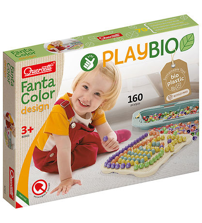 Quercetti Mosaque en bton - Fantacolor Playbio - 160 Parties -