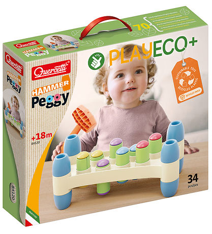 Quercetti Hamar borð - PlayEco+ - 34 Partar - 84120