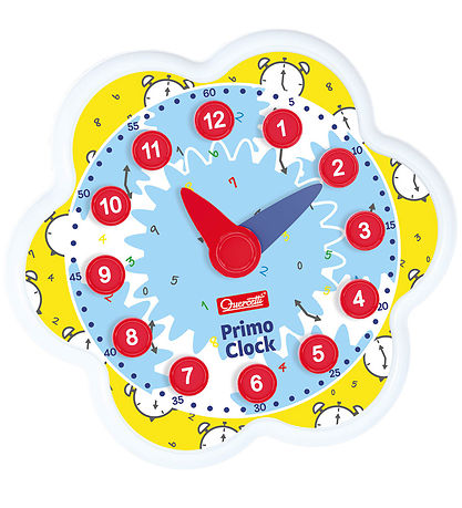 Quercetti Toy clock - Learn the Clock - Play Montessori - 0624