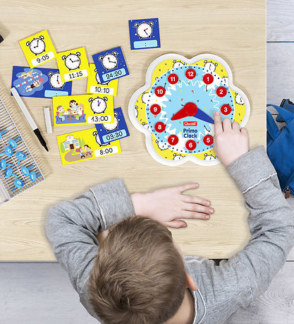 Quercetti Toy clock - Learn the Clock - Play Montessori - 0624