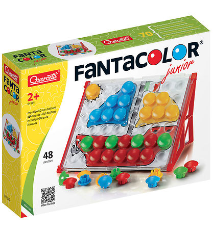 Quercetti Pinna mósaík - Fantacolor 3D - 48 Partar - 04195