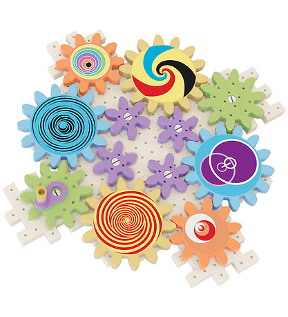 Quercetti Smíða sett - Kaleido Gears - PlayEco+ - 38 Partar - 82
