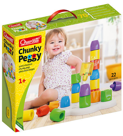 Quercetti Pin Mosaic - Chunky Peggy - 22 Partar - 4160