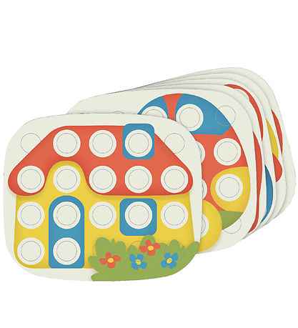 Quercetti Stick mósaík - Fantacolor Playbio - 28 Partar - 84405