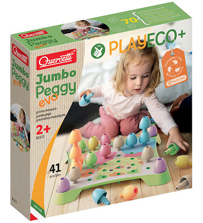 Quercetti Pinmozaek - Jumbo Peggy Evo PlayEco+ - 41 Onderdelen