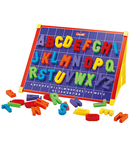 Quercetti Segulborð - Magenta ABC - 48 Partar - 05211