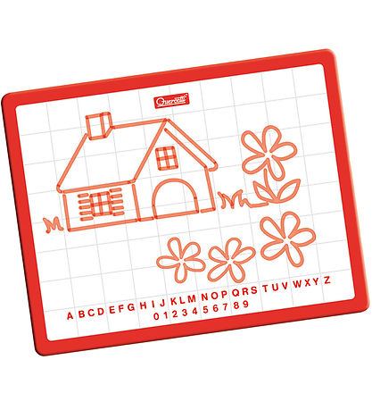Quercetti Segulborð - Magenta ABC - 48 Partar - 05211