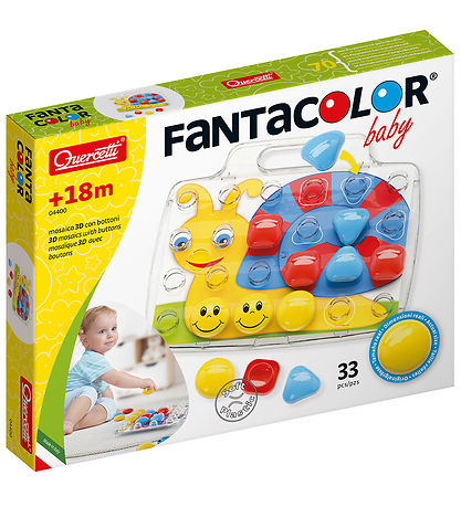 Quercetti Stick mósaík - Fantacolor 3D - 33 Partar - 4400