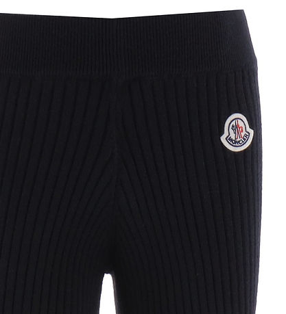 Moncler Byxor - Akryl/Ull - Rib - Svart