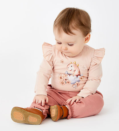 Hust and Claire Bodysuit l/s - Bri - Peach Dust
