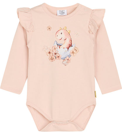 Hust and Claire Bodysuit l/s - Bri - Peach Dust
