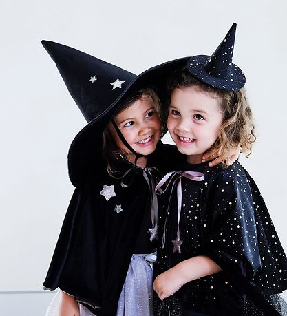 Mimi & Lula Witch Hat - Gertrude Witch Halloween - Black
