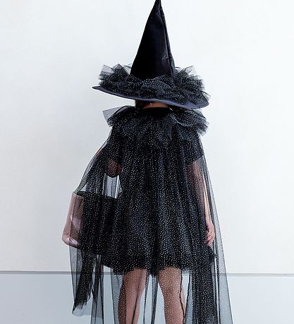 Mimi & Lula Skikkjan - Esmerelda Witch Halloween - Svart