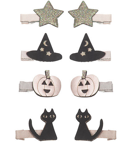Mimi & Lula Hárspennur - 8 Stk. - 3,5 cm - Mini Spooky Halloween