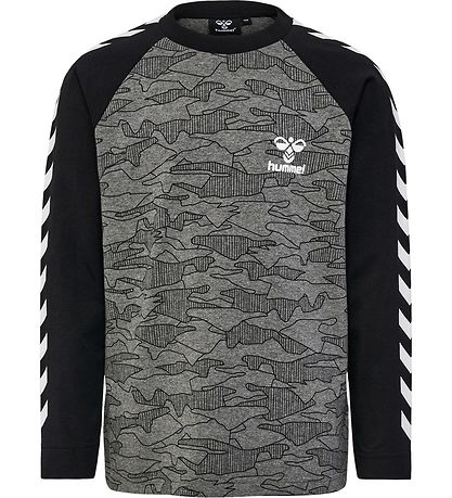 Hummel Blouse - hmlMountain - Dark Grey Melange