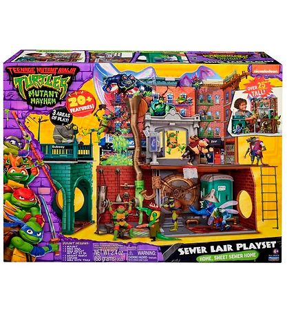 Turtles Play Set - 64 cm - Sewer cavity