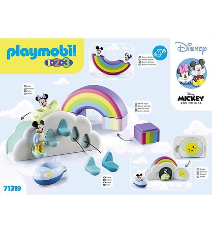 Playmobil 1.2.3 & Disney - Mickey's & Minnie's Sky House - 71319
