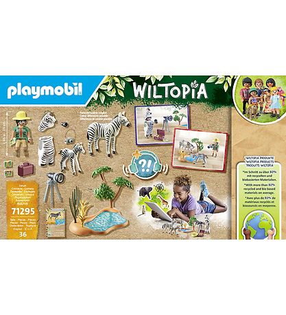 Playmobil Wiltopia - On the move with the animal photographer - 