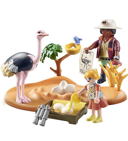 Playmobil Wiltopia - Gäst hos Fader Struts - 26 Delar - 71296