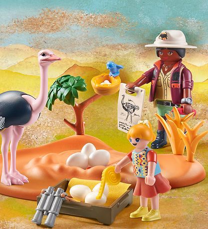 Playmobil Wiltopia - Gäst hos Fader Struts - 26 Delar - 71296