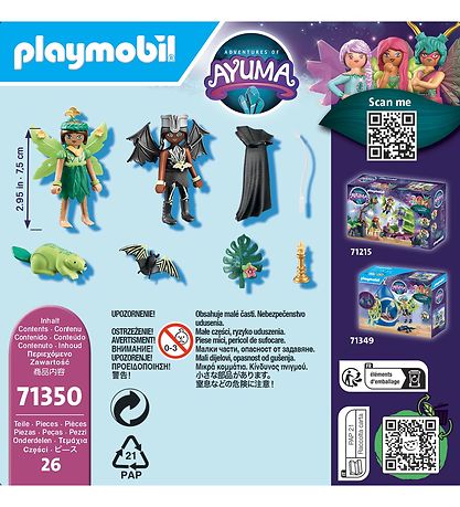 - Forêt Fairy & Chauve-souris Fairy av. Animal totem Playmobil A