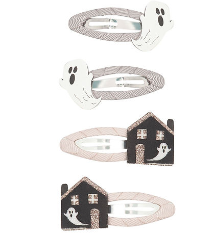 Mimi & Lula Hárspennur - 4 Stk. - 5,5 cm - Haunted House Hallowe
