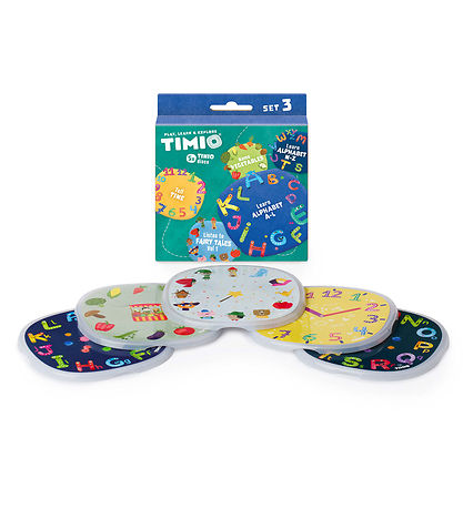 TIMIO Disc set 3 - Fairy Tale, The Alphabet, Vegetables and Time