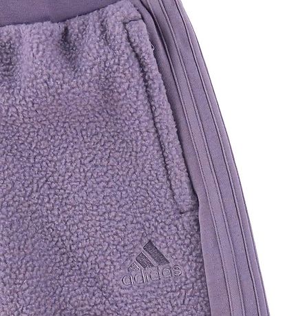 adidas Performance Fleece pants - J Hot WNTR Tiro - Purple