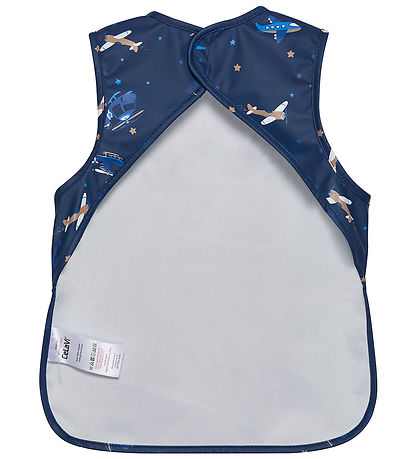 CeLaVi Apron - PU - Pageant Blue w. Helicopters