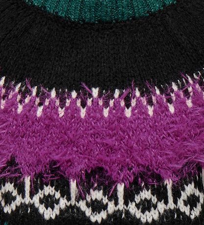 Kids Only Blússa - Prjónað - KogBria - Black/Clover/Bayberry