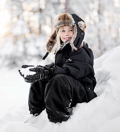 Isbjörn of Sweden Beanie - Squirrel - Black